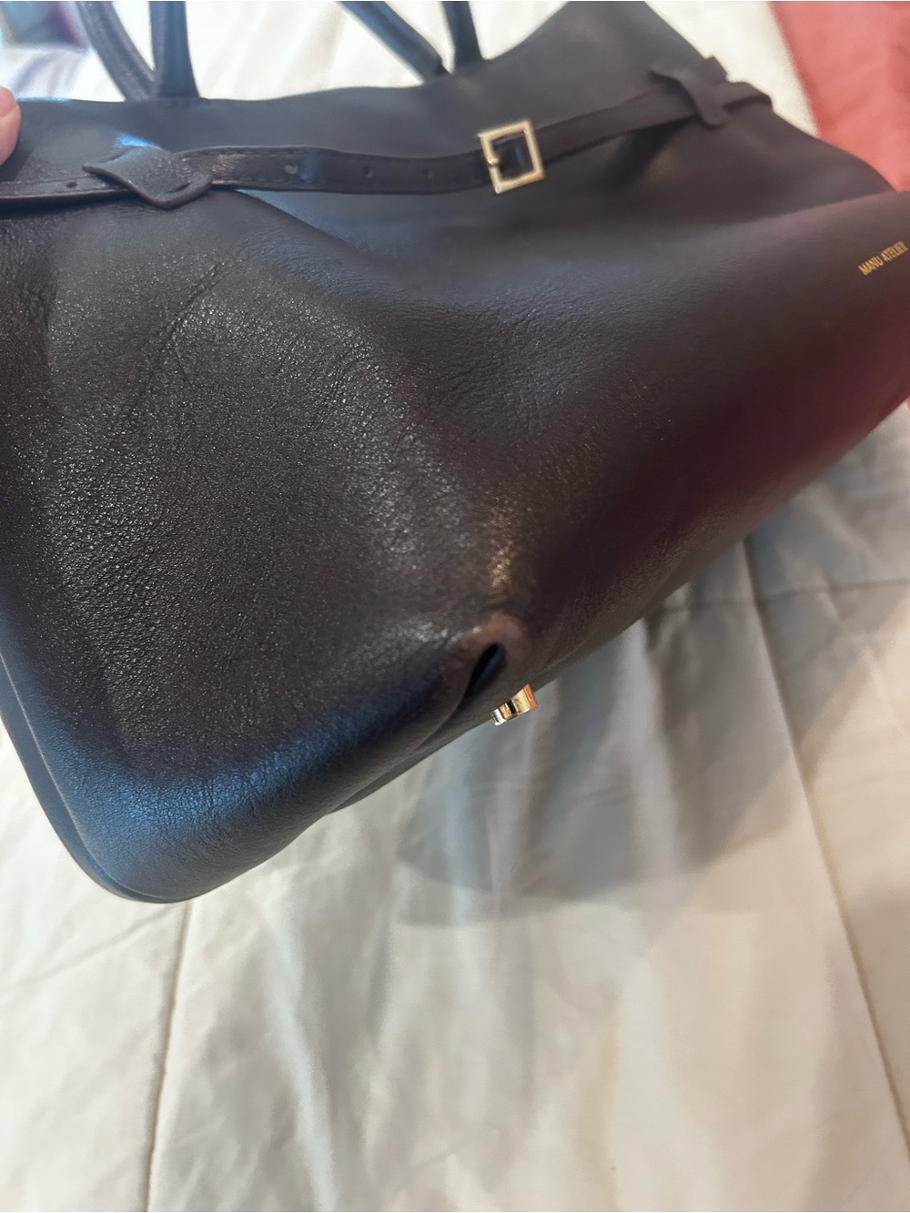 Manu Atelier Le Cambon 35 Satchel in Deep Brown - Picture 9 of 14